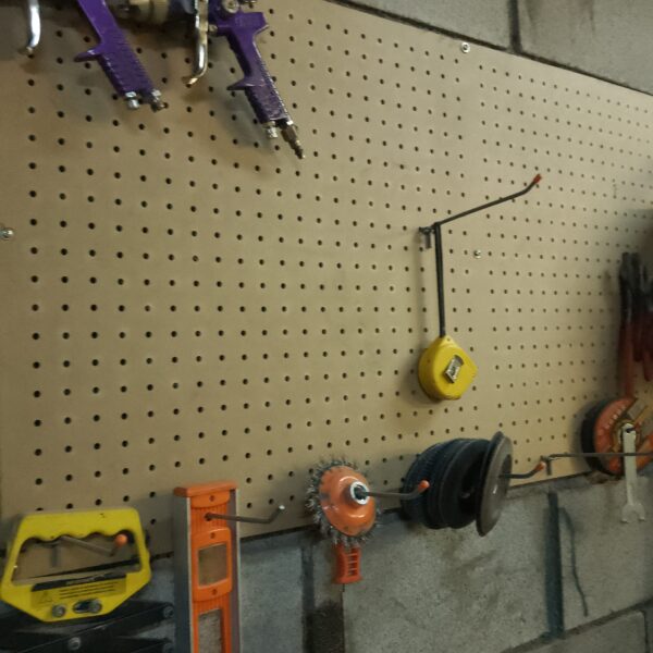 Pegboard 60x120 cm