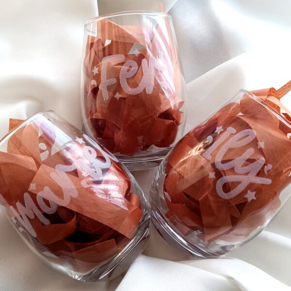 12 pzas Copa Whiskera Personalizada - Image 2