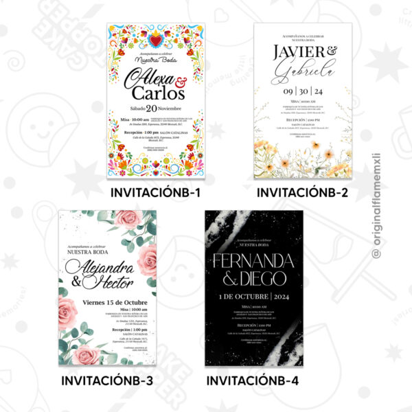 Invitación Digital BODA - Image 2