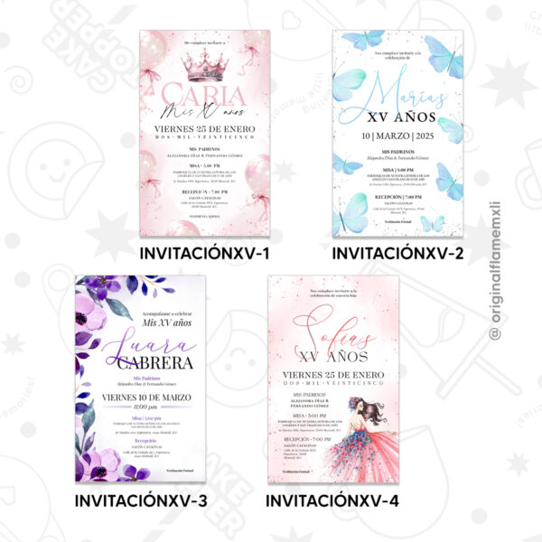 Invitación Digital XV - Image 2