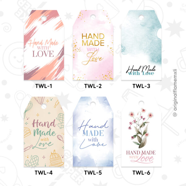 Tags Hand Made with love